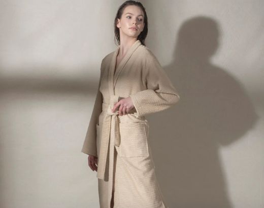 SARDES BORNOZ NATUREL resmi