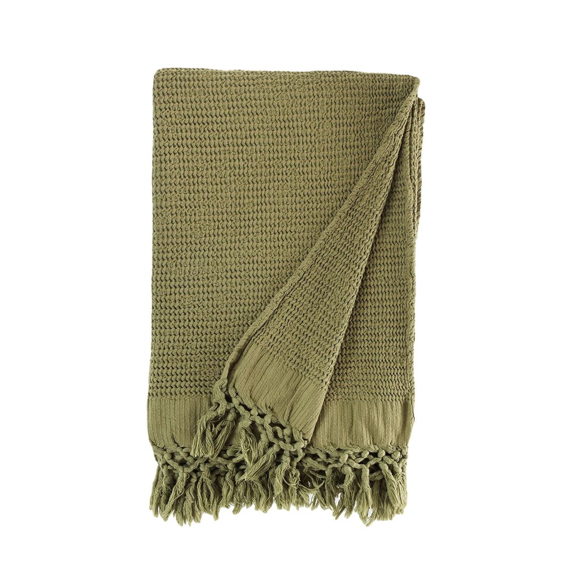 BOHEM THROW KEKİK YEŞİL resmi