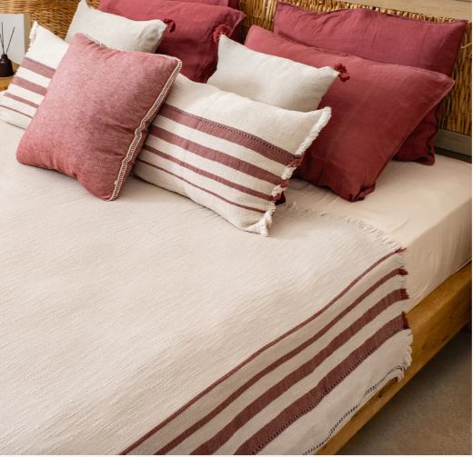 LOTTO THROW BORDO resmi