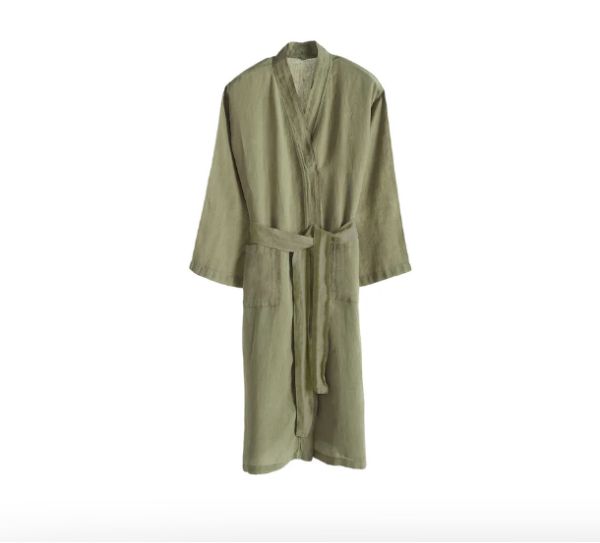 LİNO BORNOZ KEKİK YEŞİL resmi