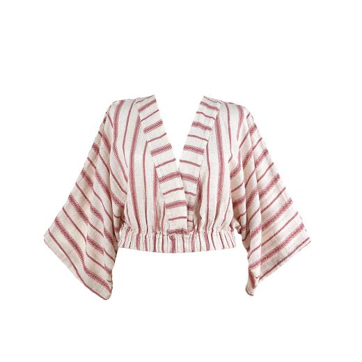 CATELINA CROP T0372 CHERRY resmi