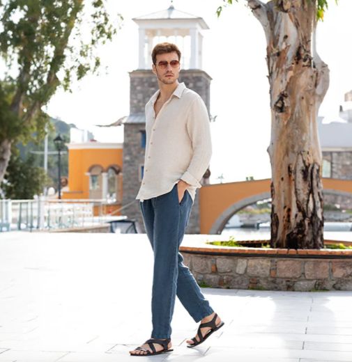 KANSAS ERKEK PANTOLON T1084 LACIVERT resmi