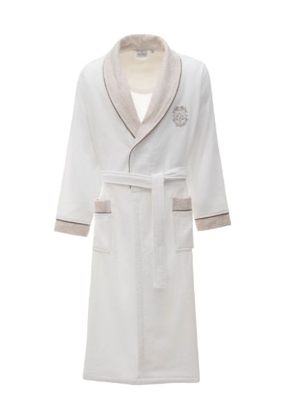 LEYNA BORNOZ ERKEK KREM resmi