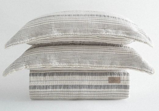 HİVDA PİKE TAKIMI GRİ resmi