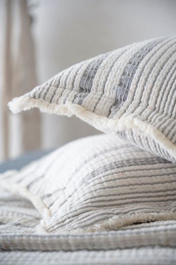 HİVDA PİKE TAKIMI GRİ resmi