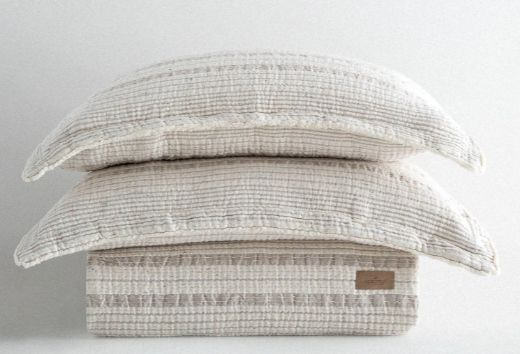 HİVDA PİKE TAKIMI BEJ resmi