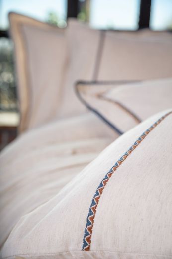 FARYA NEVRESİM TAKIMI BEJ resmi