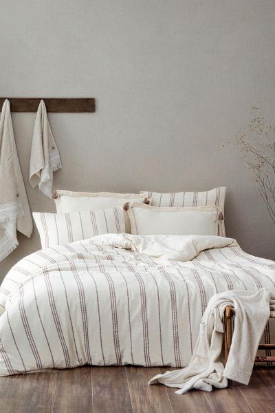 İZGİ NEVRESİM TAKIMI BEJ resmi