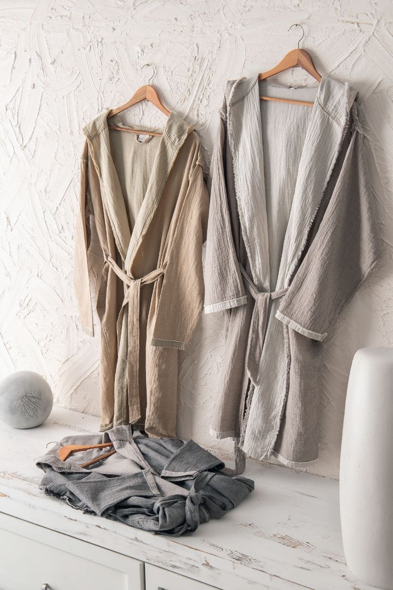 MELSA KADIN SABAHLIK GRİ resmi