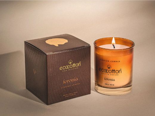 FERONİA KOKULU MUM KAVANOZ MUM resmi