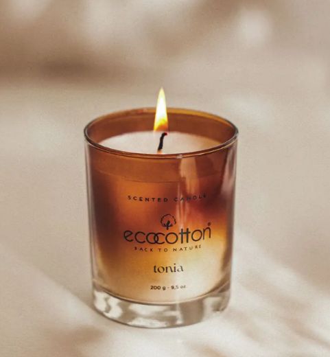 TONİA KOKULU MUM KAVANOZ MUM resmi