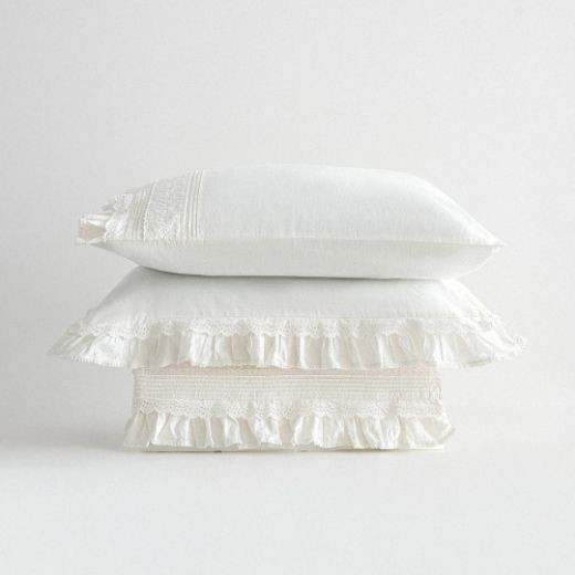 ADELYA NEVRESİM TAKIMI KREM resmi