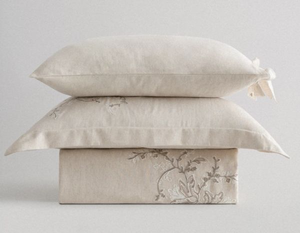 LİBERA NEVRESİM TAKIMI KREM-BEJ resmi