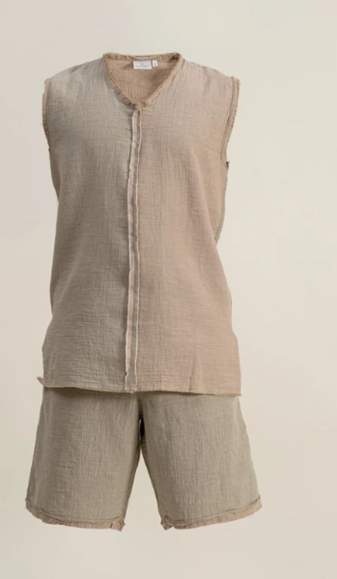 MELSA ERKEK ŞORTLU TAKIM YEŞİL resmi