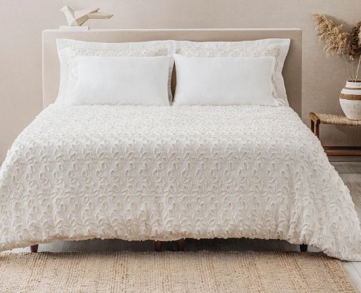 ANKA ÇİFT KİŞİLİK NEVRESİM TAKIMI KREM resmi