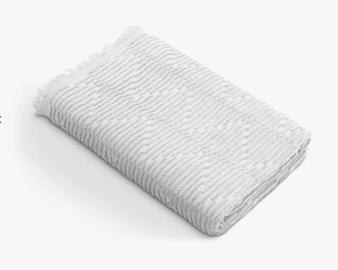 ANİSA BANYO HAVLUSU GRİ resmi