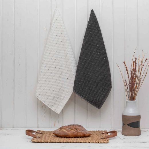 PARLA 2 Lİ SET ANTRASİT-KREM resmi