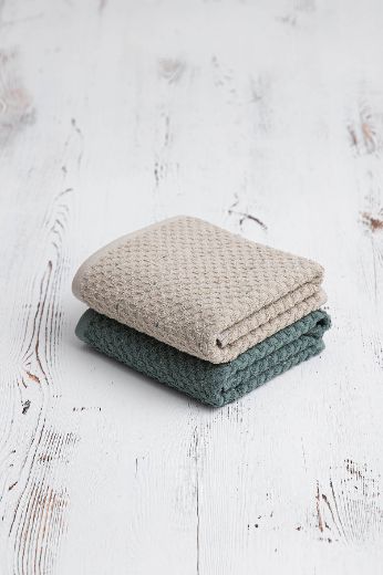 PARLA 2 Lİ SET YEŞİL-BEJ resmi