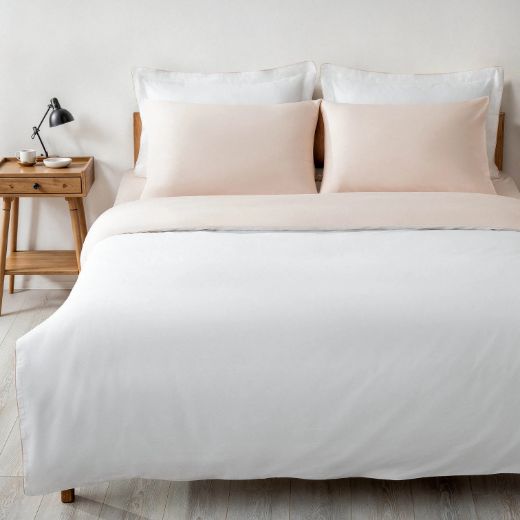 EMILY NEVRESİM TAKIMI KREM-AÇIK SOMON resmi