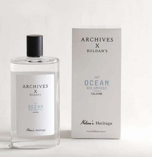 CAM ŞİŞE KOLONYA OCEAN KOKU resmi