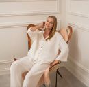 OPIA PANTOLON T1359 OFFWHITE