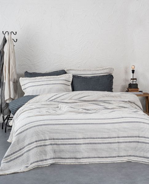 HİVDA PİKE TAKIMI GRİ resmi