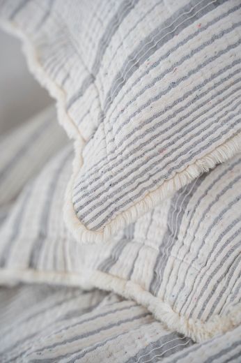 HİVDA PİKE TAKIMI GRİ resmi