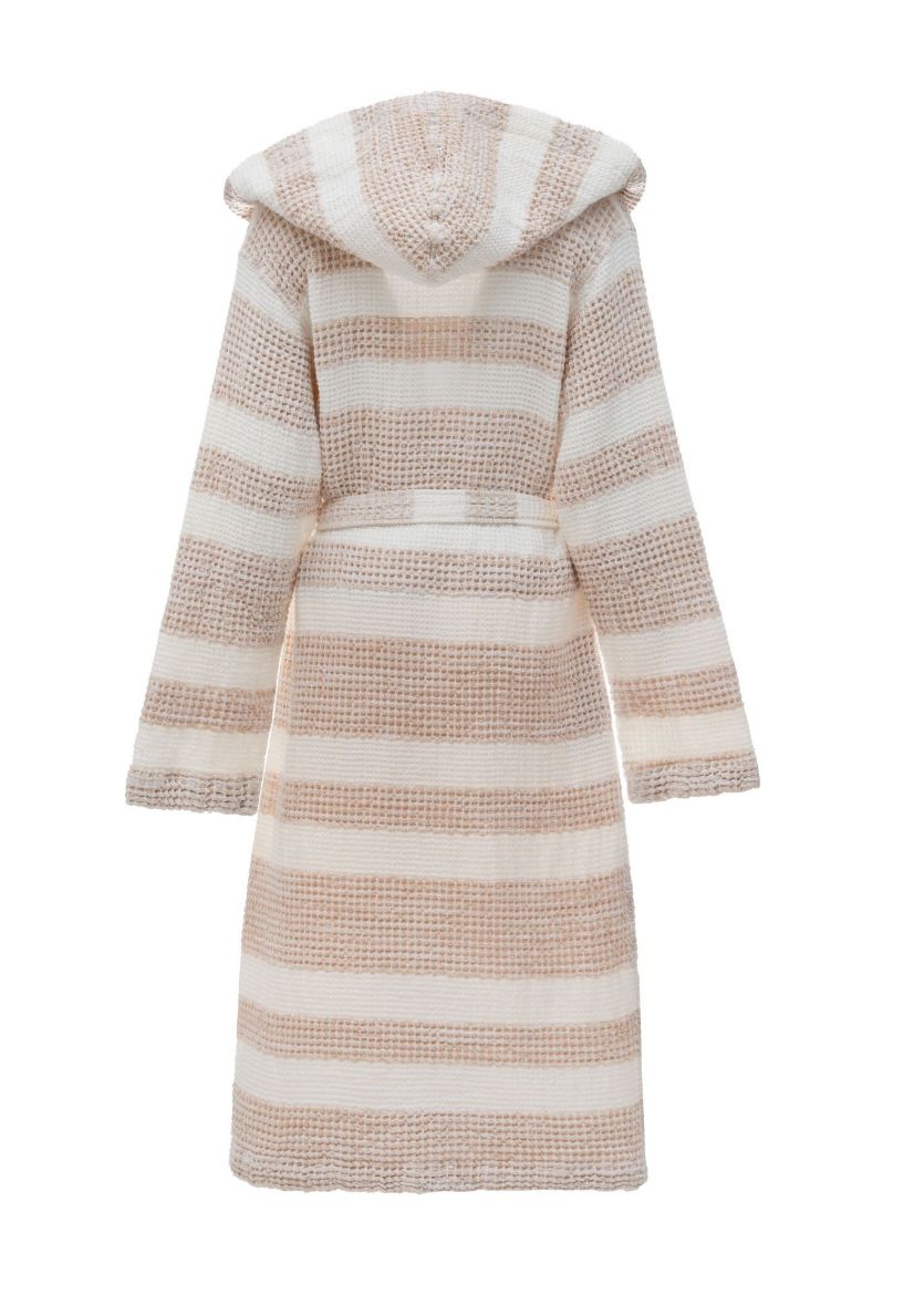 İKRA KADIN BORNOZ BEJ resmi