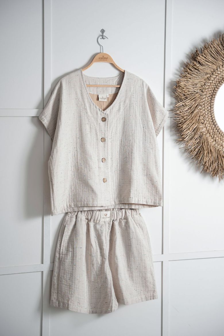 ALİNDA KADIN SET TAKIMI BEJ resmi