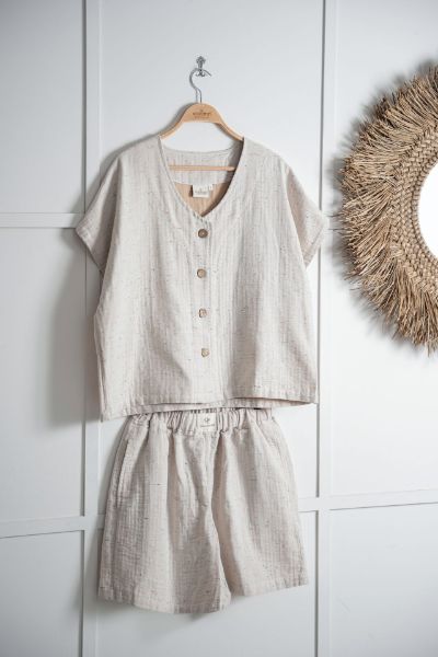 ALİNDA KADIN SET TAKIMI BEJ resmi