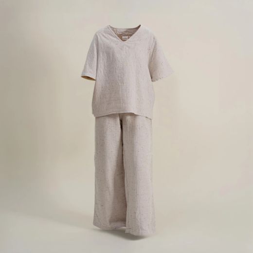 ALİNDA KADIN SET TAKIMI BEJ resmi