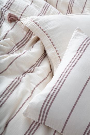 İZGİ NEVRESİM TAKIMI BEJ resmi