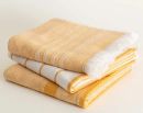 ELİS 3 LÜ HAVLU SET SARI-KREM