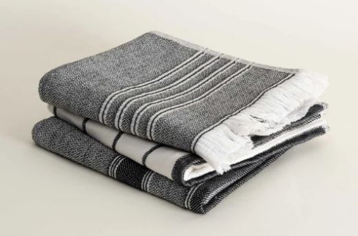 ELİS 3 LÜ SET SİYAH-KREM resmi