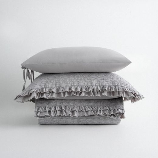 AYDA NEVRESİM TAKIMI GRİ resmi