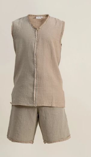 MELSA ERKEK ŞORTLU TAKIM YEŞİL resmi