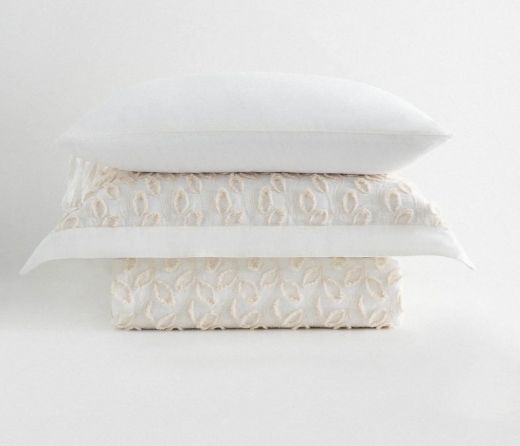 ANKA ÇİFT KİŞİLİK NEVRESİM TAKIMI KREM resmi