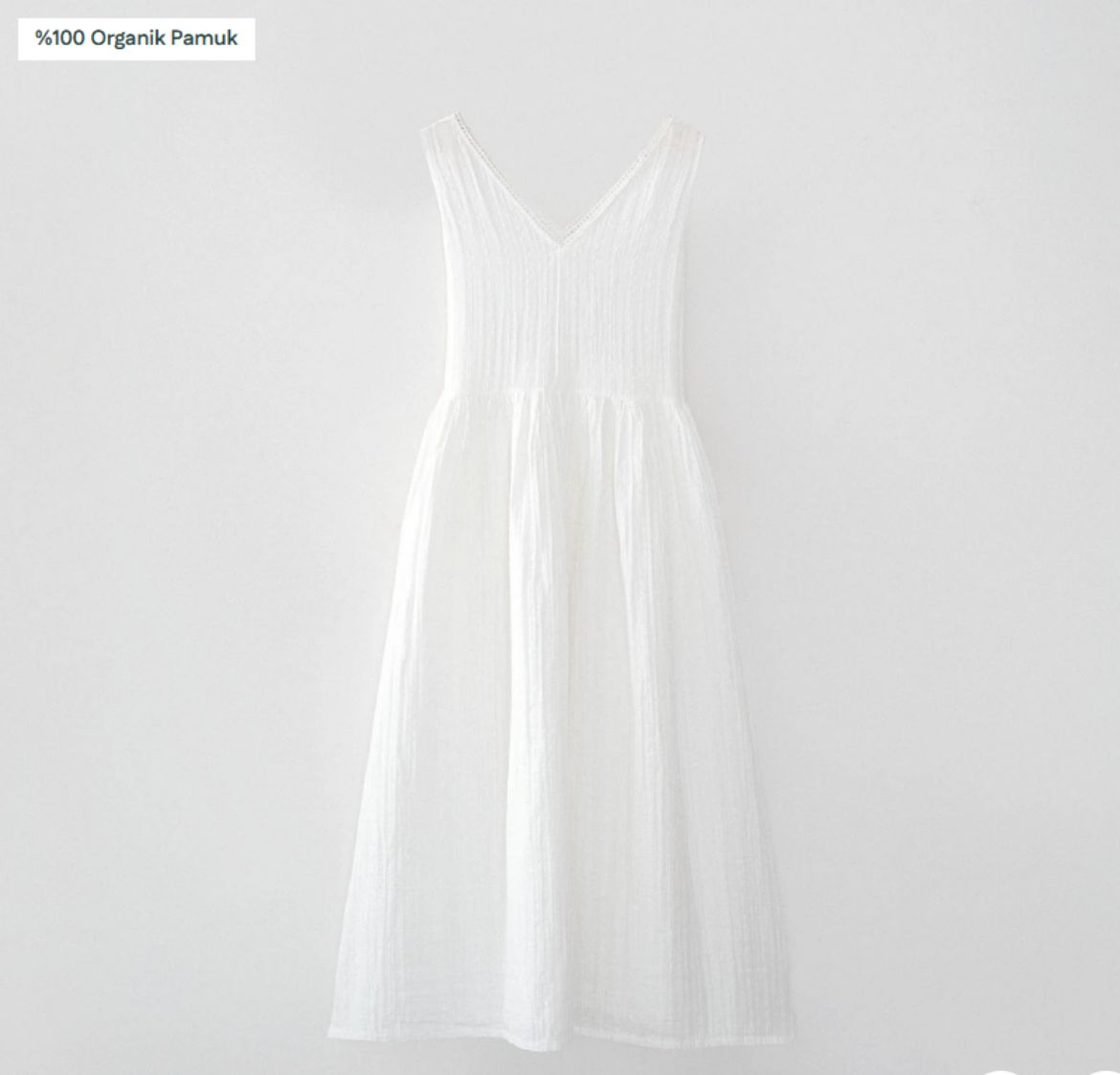 ZEYNA KADIN ELBİSE KREM resmi