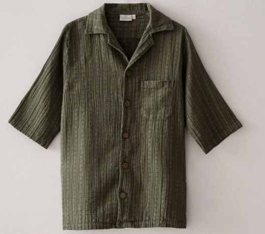 ZEYNA ERKEK ŞORTLU PİJAMA TAKIMI YEŞİL resmi