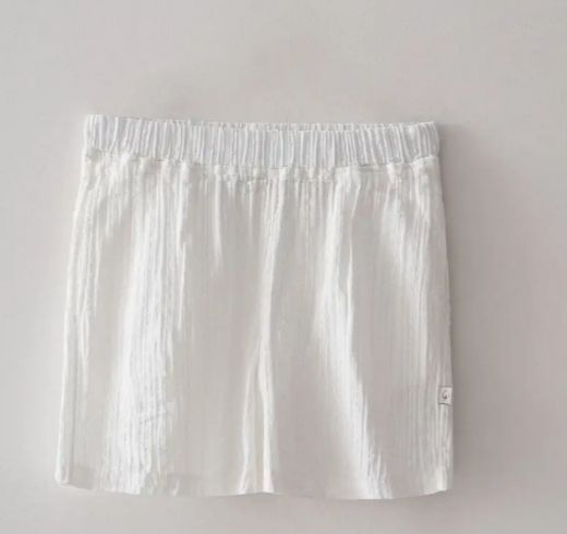 ZEYNA KADIN ŞORTLU PİJAMA TAKIMI KREM resmi