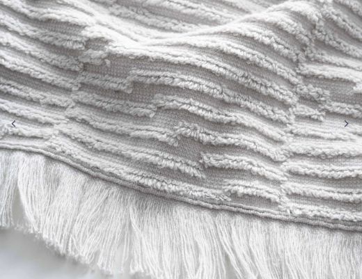 ANİSA BANYO HAVLUSU GRİ resmi