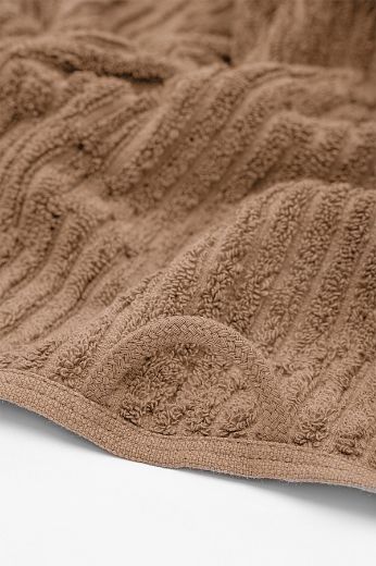 ANİSA BANYO HAVLUSU KAHVERENGİ resmi