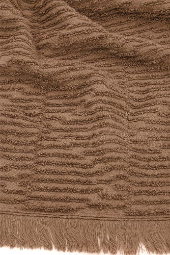 ANİSA BANYO HAVLUSU KAHVERENGİ resmi