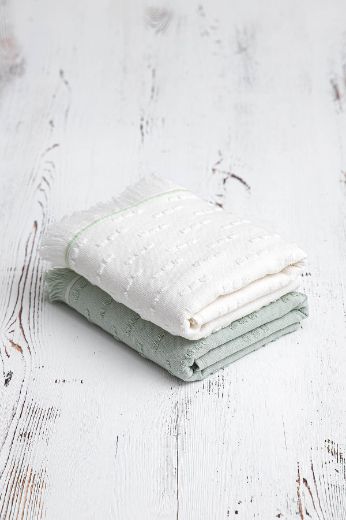 PERA 2 Lİ SET KREM-MİNT resmi