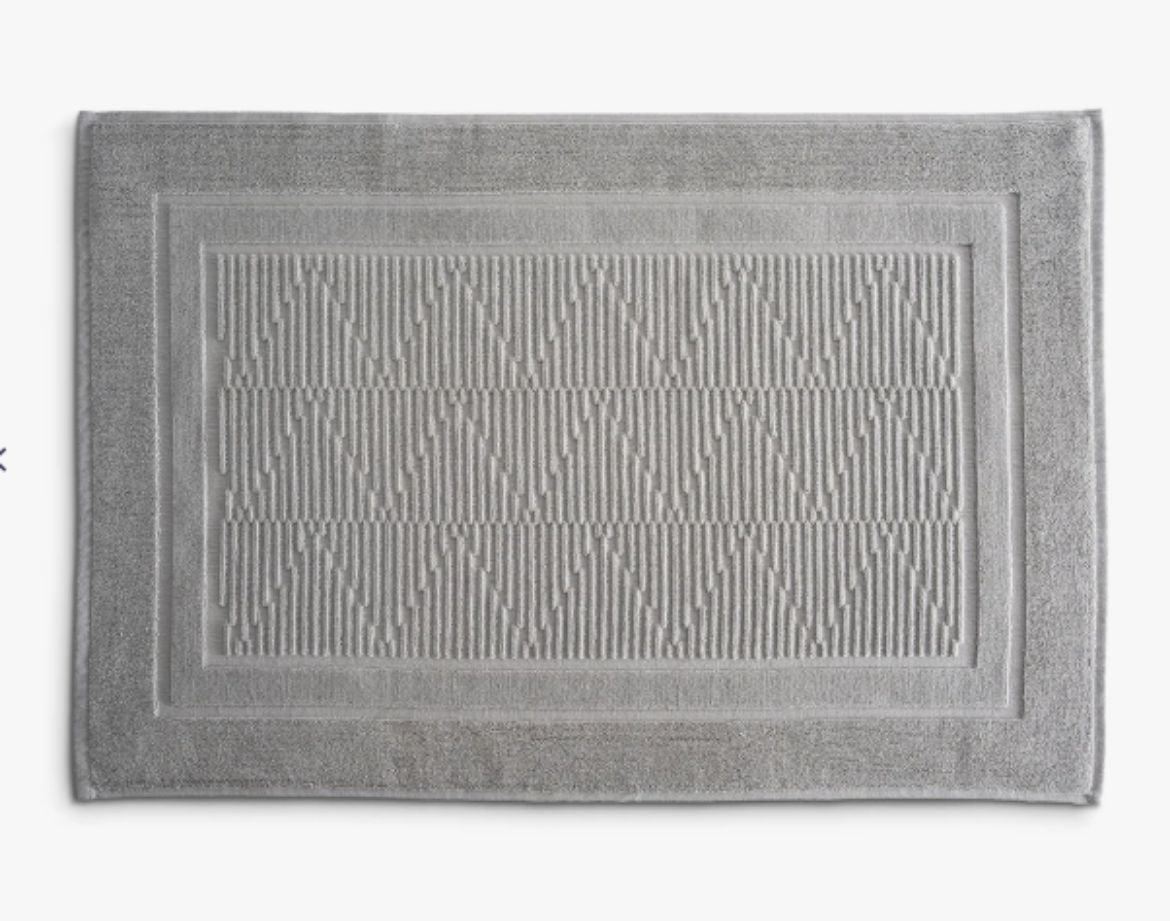 ANİSA AYAK HAVLUSU GRİ resmi