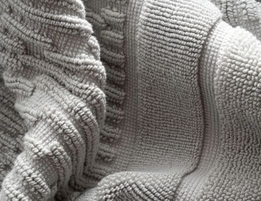 ANİSA AYAK HAVLUSU GRİ resmi