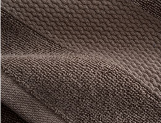 LARA EL YÜZ HAVLUSU KAHVERENGİ resmi